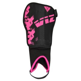 Vizari Napoli Flexx Kids Soccer Shin Guards Hard Pp Shell Shin Guards With Adjustable Straps And Padded Backing - Size Pw- Shin Guards With Unique Graphics Stylish For Boys And Girls