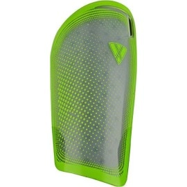 Vizari Atletico Lightweight Soccer Shinguards With Compression Pocket Sleeve (Green/Grey, Large)