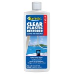 Star Brite Clear Plastic Restorer - Haze & Scratch Remover- Step 1 - 8 Oz (087208)