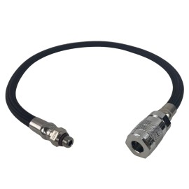 Quick Disconnect Flex Hose for Tusa IR-3 & ScubaPro Air-2 Alternate Air Source