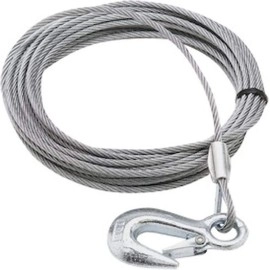 SeaSense 1/8? X 20? WINCH CABLE W/HOOK