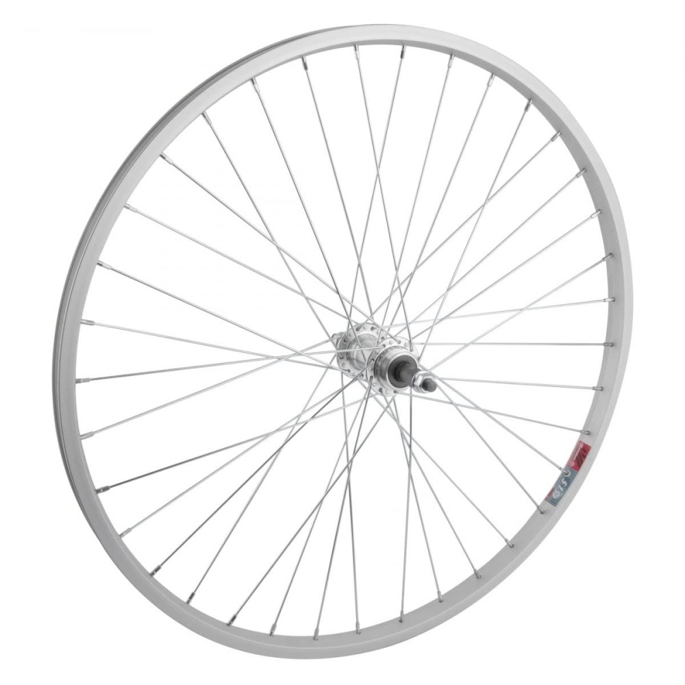 Wheel Master Rear Bicycle Wheel 26 x 1.5 36H, Alloy, 5/6/7 Speed Freewheel, Bolt On, Silver