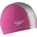 Speedo Unisex-Adult Swim Cap Stretch Fit Pink, Large/X-Large