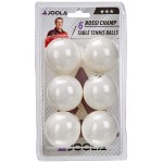 JOOLA Rossi Champ Table Tennis Ball Set (6 Count, 1-Star Quality) - White