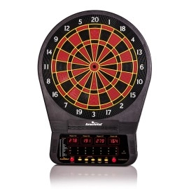 Arachnid Cricket Pro 650 Electronic Dartboard with Micro-Thin Dividers - Available with Optional Wood Dartboard Cabinet