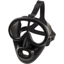 IST M37 PEGASUS Full Face Mask for Commercial Scuba Diving, Low Volume Gear with Octo Attachment (Rubber)