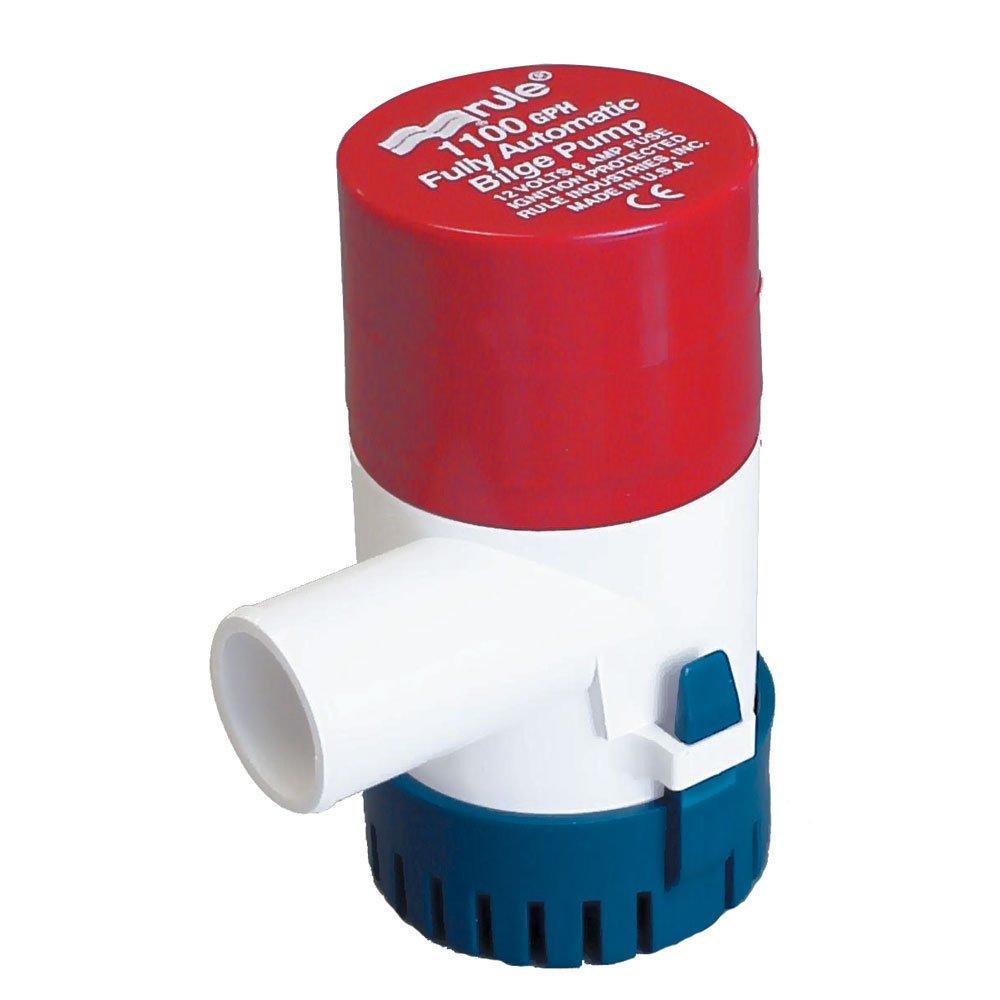 Rule 27S Marine Rule 1100 Automatic Marine Bilge Pump (1100-GPH, 12-Volt)