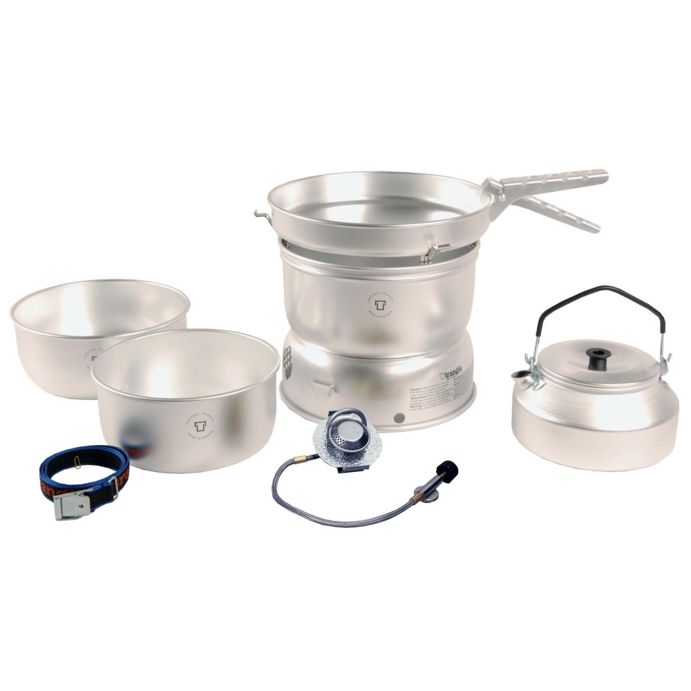 Trangia 25 Cookset With Gas Burner & Kettle