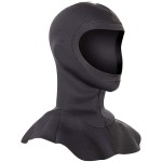 Neo Sport Multi-Density Wetsuit Hood available in three thicknesses 3/2MM - 5/3MM - 7/5MM with Flow Vent to eliminate trapped air. Anatomical fit. Skin Neoprene face seal which can be trimmed by owner for custom fit., L