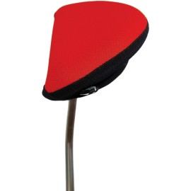 Stealth Golf Club Headcover for Oversized Mallet / 2 Ball Putter - Red