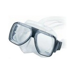 TUSA Liberator Scuba Diving and Snorkeling Mask, Clear/Black