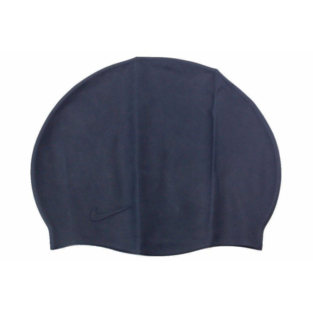 Nike 440 Solid Silicone Swimming Cap Blue