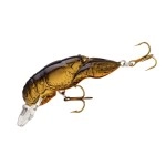 Rebel Lures Original Realistic Crawfish Crankbait Fishing Lure, Moss Crawfish, Deep Wee (8-10 ft Depth) (DWEECRAW)