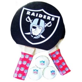 Imperial Oakland Raiders Licensed Table Tennis Racket and Ball Set