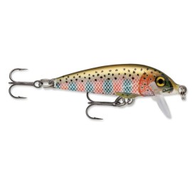 Rapala Countdown 1/8 Oz Fishing lure (Rainbow Trout, Size- 1.5), Fire Minnow