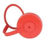 Wide Mouth Loop-Top Lids - Red