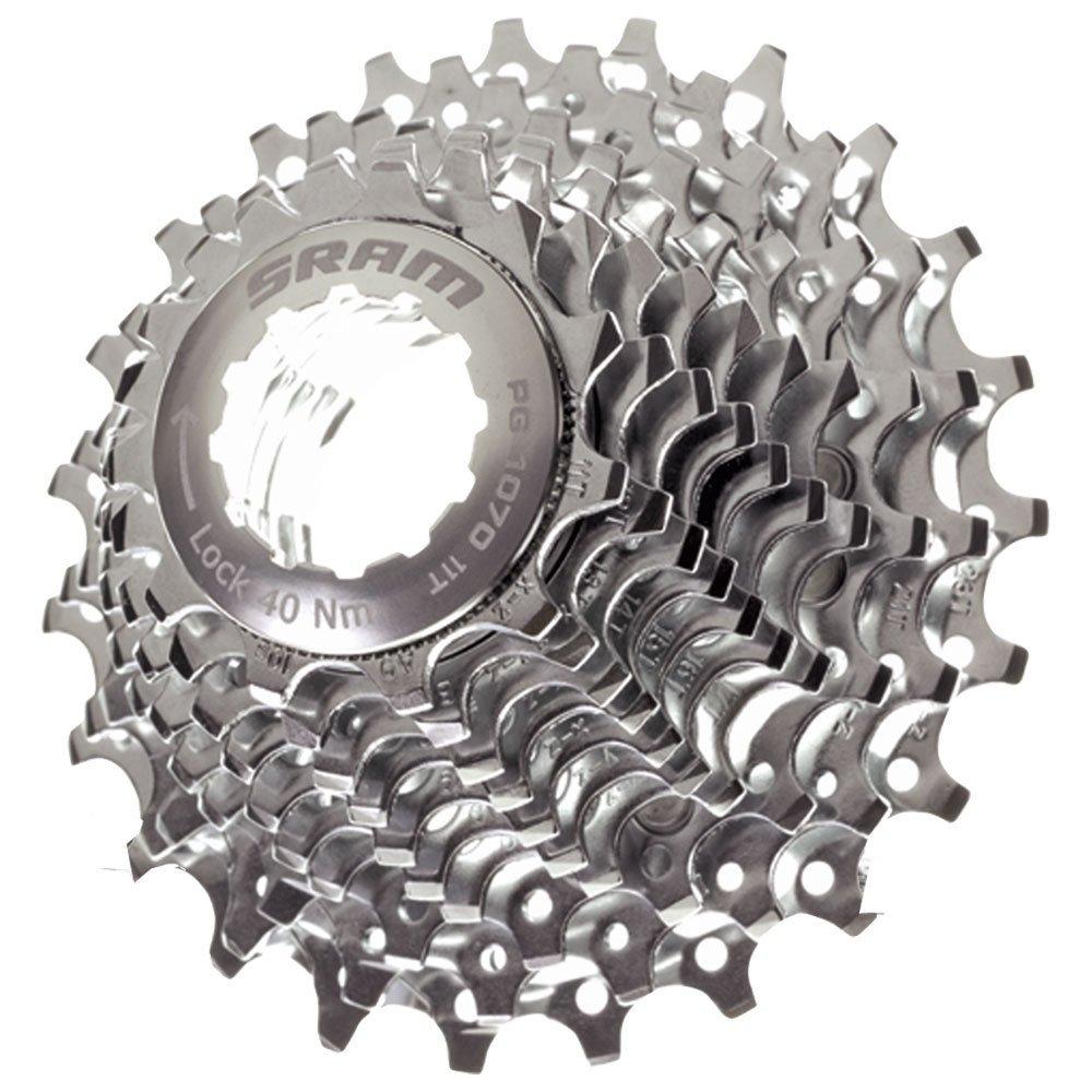 SRAM PG-1070 11-28 Zhne grey (Design: 11-28 sprockets) 10 speed cassette