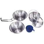 Stansport Heavy Duty Aluminum Cook Set 1 Person (250-P)