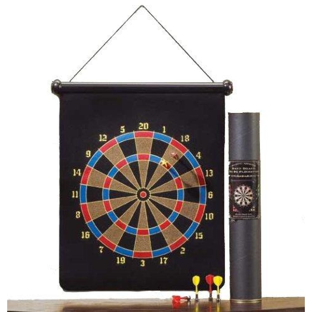 PrimeTrendz Large Magnetic Dartboard Dart Board Game W/6 Darts