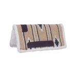 Tough 1 Miniature Sierra Saddle Pad, Southwestern Tan/Black/Cream, 19 x 19