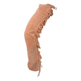 Tough-1 Suede Leather Western Show Chaps X-Small S