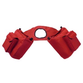 Tough 1 Nylon Horn Bag, Red