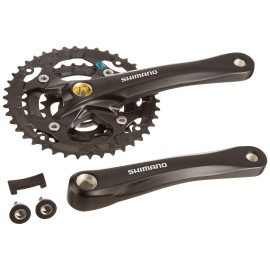 SHIMANO M361 Hybrid Crankset (Black, 170mm X 42/32/22T)