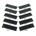 Ironwood Pacific E-Z Slide Trailer Pads Kit 3 Black