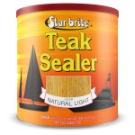 STAR BRITE Teak Sealer - No Drip, No Splash Formula - One-Coat, Durable Protection for All Fine Woods - Perfect for Outdoor Furniture & Marine Use - Natural Light 1 GAL (087900)