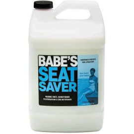 Babe's Boat Care Seat Saver Marine Upholstery and Vinyl Conditioner 1 Gallon Boat Seat Cleaner Refill Sun and UV Protection Spray for Vinyl, Plastic, and Leather Made in The USA