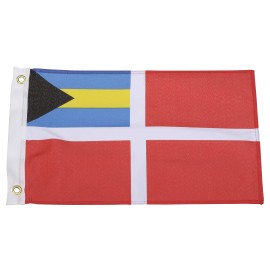 Seachoice Bahamas Courtesy Flag, 12 in. X 18 in., Nylon