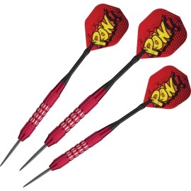 Viper Comix Steel Tip Darts: POW (Red), 22 Grams