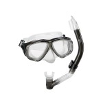 Speedo Unisex-Adult Adventure Swim Mask & Snorkel Set Smoke