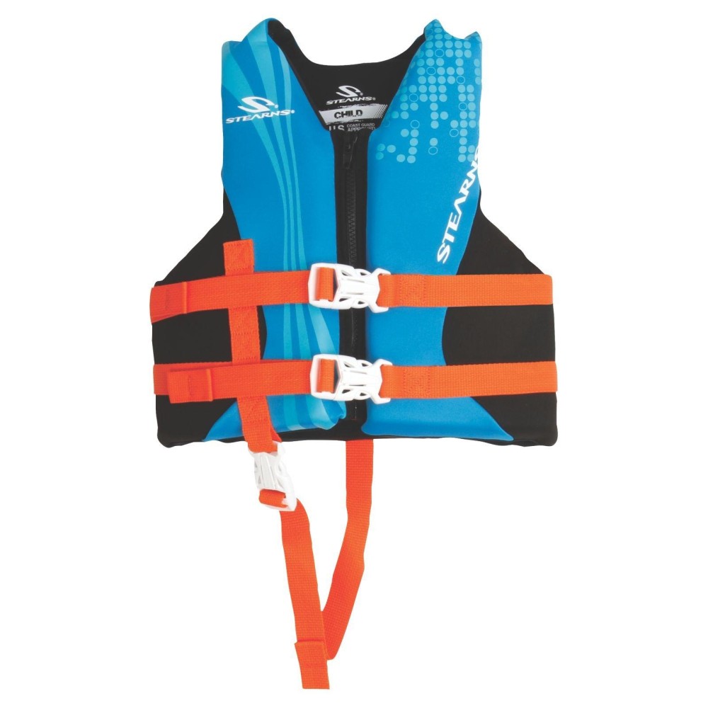 Stearns Child Hydroprene Vest , Blue, 30-50 Pound