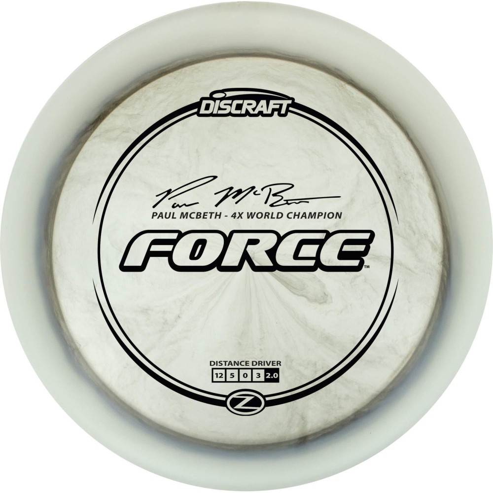 Discraft Force Elite Z Golf Disc, 170-172 Grams