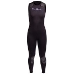 NeoSport Wetsuits Women's Premium Neoprene 3mm Jane,All Black, 12 - Diving, Snorkeling & Wakeboarding