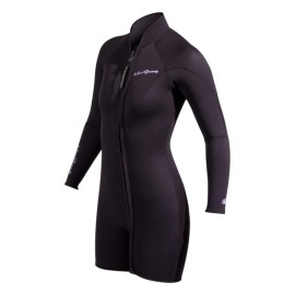 NeoSport 3mm Womens 2-Piece Step-In Suit - Black - 12