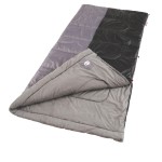 Coleman 2000004451 Biscayne Big and Tall Warm Weather Adult Sleeping Bag Black/Grey, 39