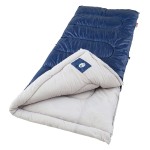 Coleman Sleeping Bag Cold-Weather 20F Brazos Sleeping Bag, Navy, 10