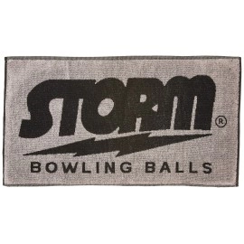 Storm Bowling Products Woven Towel- Grey/Black