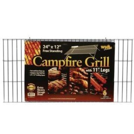 Campfire Grill Grid with Folding Legs, 12