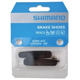 SHIMANO Unisex Adult BR-7900 R55c3 Replacement Cartridges (Pack of 2) - Black, One Size