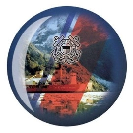 US Coast Guard Bowling Ball (12lbs)