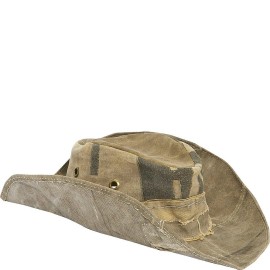 Real Deal Brazil Original Recycled Tarp Hat, Small (21.5 in.), Handcrafted in Brazil