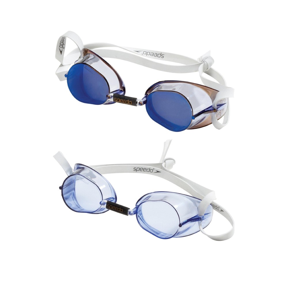 Speedo Unisex-Adult Swim Goggles Swedish 2-Pack , Blue