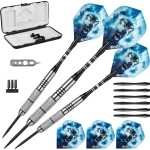 Fat Cat Predator 80% Tungsten Steel Tip Darts with Storage/Travel Case, 23 Grams