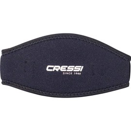 Cressi Neoprene Mask Strap Cover, Black