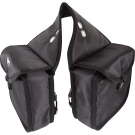 Cashel Rear Standard Saddle Bag, Black