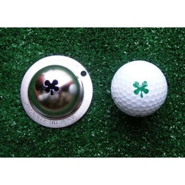 Tin Cup Luck of The Irish Golf Ball Marking Stencil, Steel