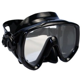 Promate Ocean Owl Mask (Clear, Black/Black)